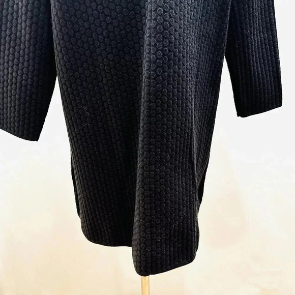 LOFT PETITE Women Long Sleeve Button Down High Neck Black Shirt Petite Medium - Picture 11 of 13